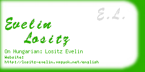 evelin lositz business card